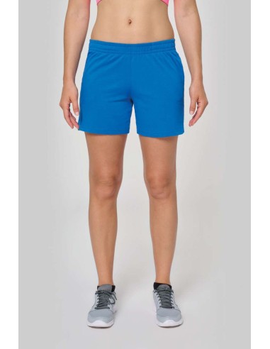 PRO-PA152-LADIES' JERSEY SPORTS SHORTS